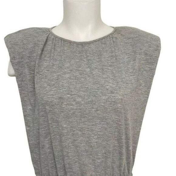 Wayf Luisa Gray Jersey MIDI Dress NWT - Picture 6 of 9